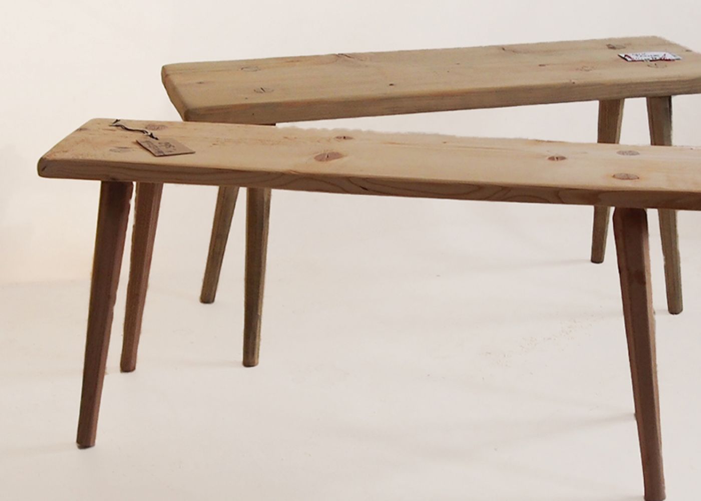 191| RPTannen Bänkli| L102x33x48 | und L97x 27x 44,5 cm | ca Fr. 295.-|Fr.300.-